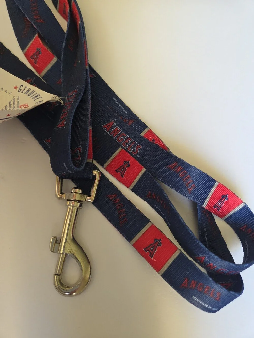 Los Angeles Angels Dog Leash MLB Baseball HUNTER Heavy Duty Durable NWT